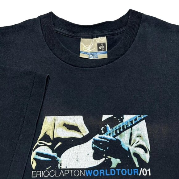 Y2K Eric Clapton 2001 Tour T-Shirt - Picture 4 of 5